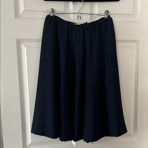 Liz Claiborne Navy A-Line Skirt